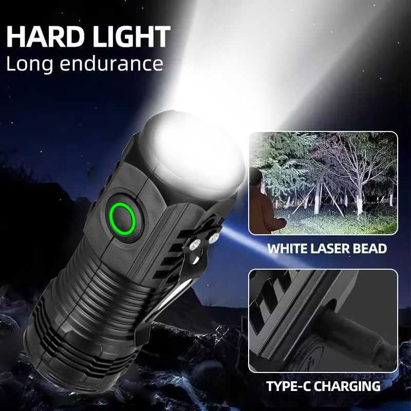 Rechargeable LED Mini Tactical Flashlight