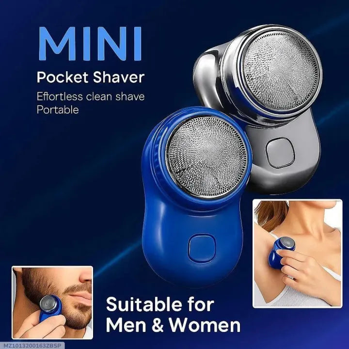Rechargeable Mini Shaving Machine, Portable Mini Electric Shaver And Razor - Men