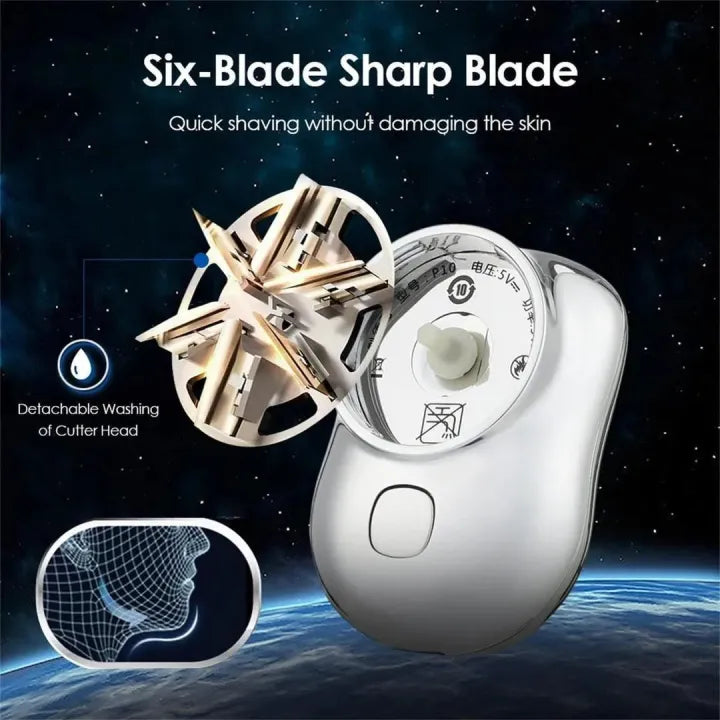 Rechargeable Mini Shaving Machine, Portable Mini Electric Shaver And Razor - Men