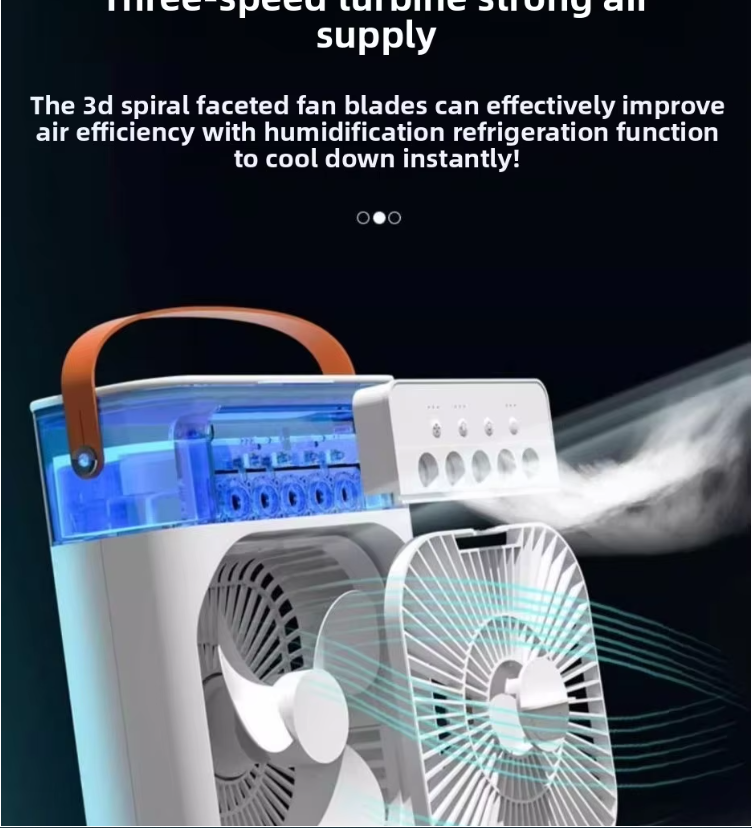 10 inch Portable Air Conditioner USB Fan