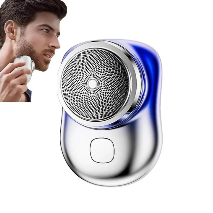Rechargeable Mini Shaving Machine, Portable Mini Electric Shaver And Razor - Men