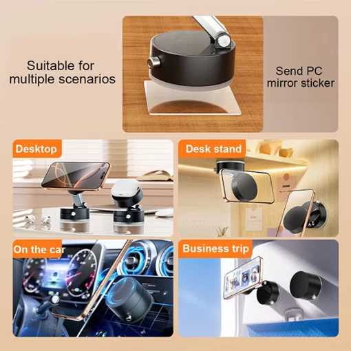 Magnetic Suction Car Phone Mount