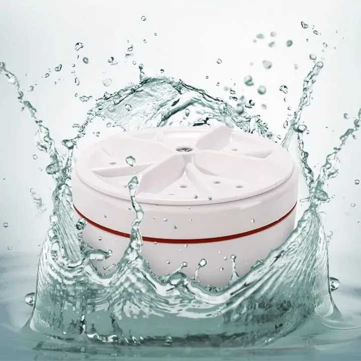 Portable Ultrasonic USB Turbo Washer